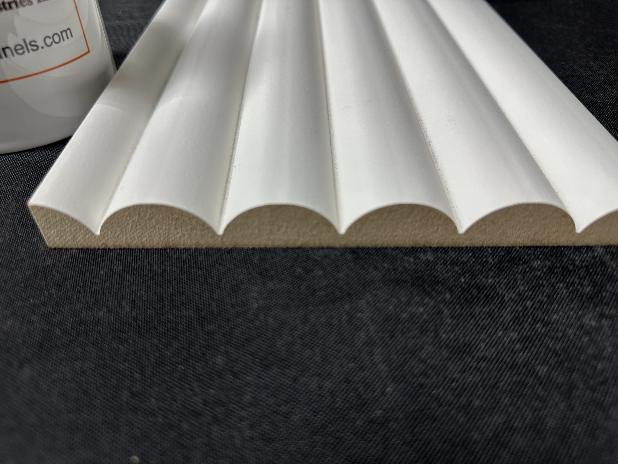 Wide Scalloped Wall Panel PAN 210 | Gentle Fluted | Corint