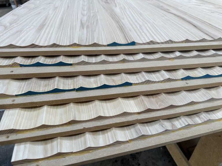 Wide Wave Fluted Panel PAN 238 | Subtle Profile | Corint
