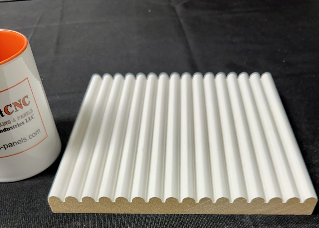Half-Round Fluted Wall Panel PAN 207 | Scalloped | Corint